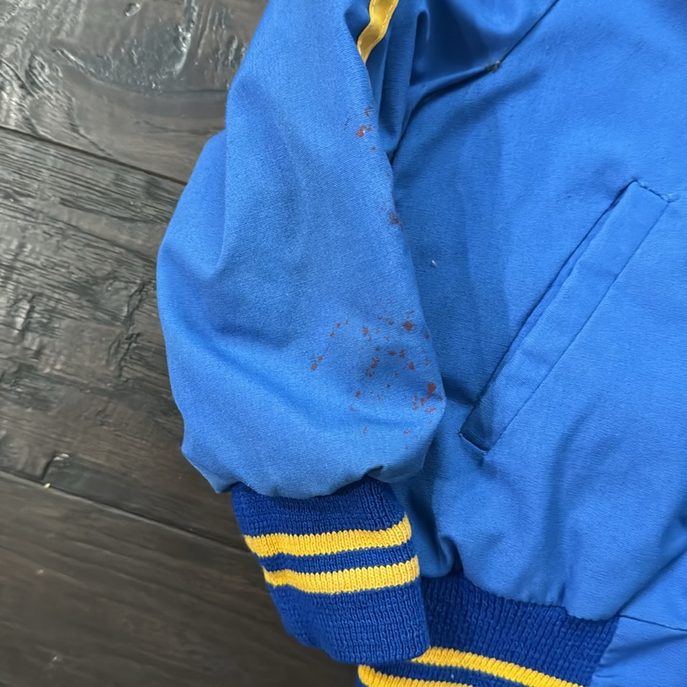 Vintage Pyramid Outerwear Corp MLB Milwaukee Brewers Jacket Youth Size 6 - Picture 5 of 6